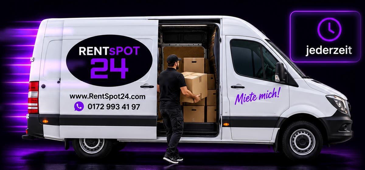 RenTSpot24 Transporter – jederzeit verfügbar