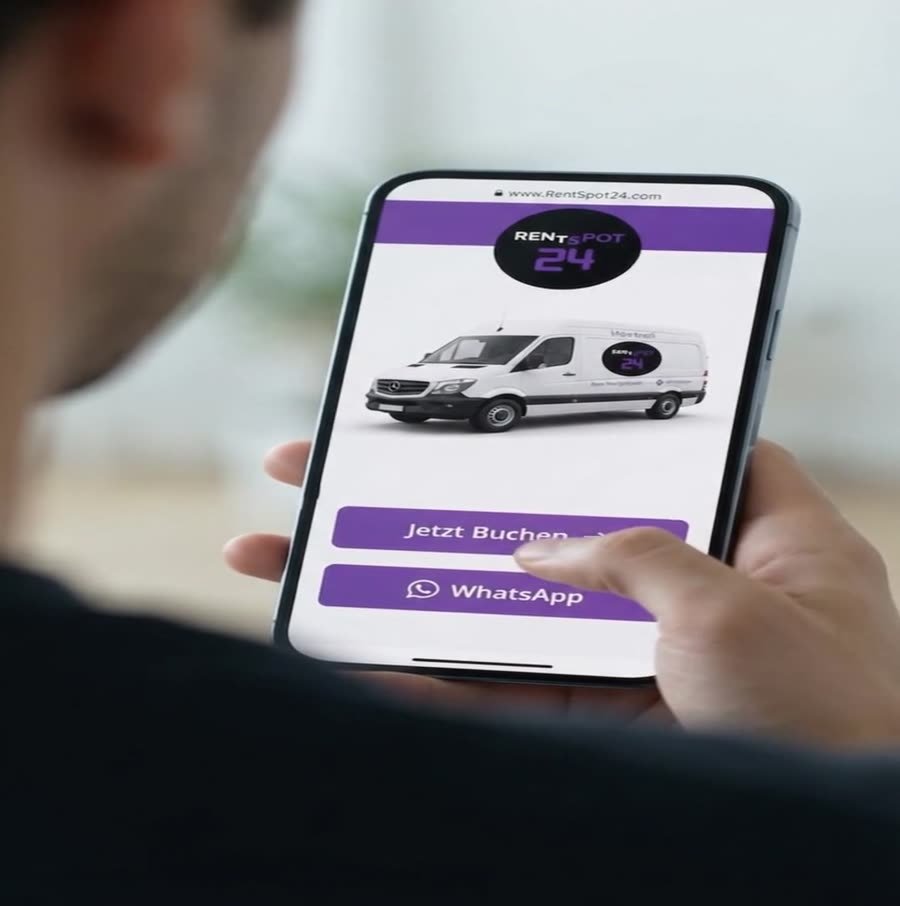 Video-Anleitung: Transporter bei RenTSpot24 online buchen
